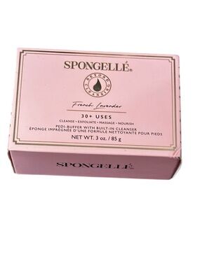 Nwt Spongellé French Lavender Pedi Buffer  - Pink